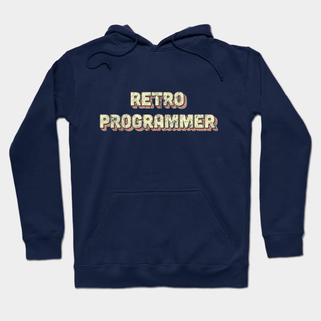 Retro Programmer Hoodie by vladocar